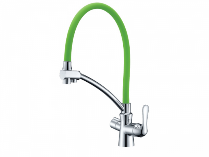 Смеситель для кухни с подключением к фильтру с питьевой водой – LM3070C-Green