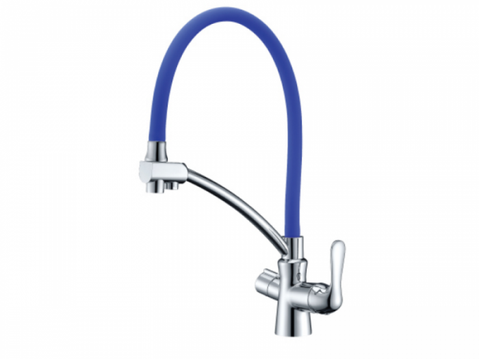 Смеситель для кухни с подключением к фильтру с питьевой водой – LM3070C-Blue