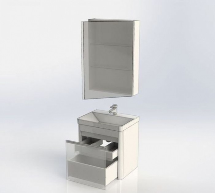 Мебель для ванной Aquanet Вилора 60