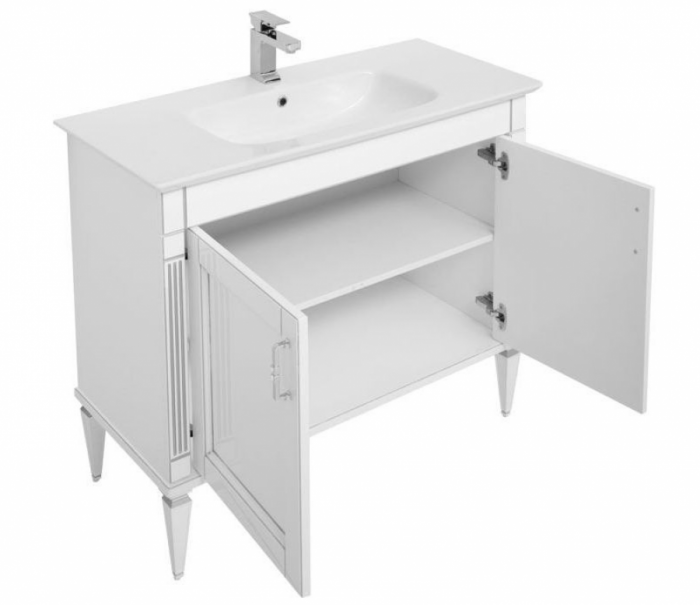 Комплект мебели для ванной Aquanet Селена 105
