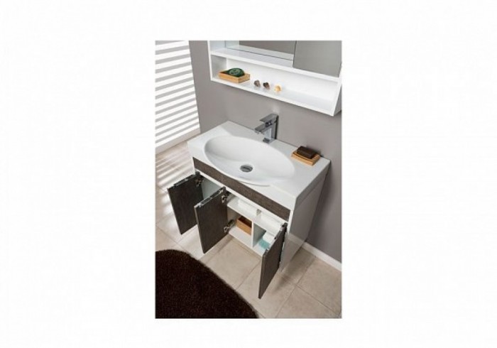 Мебель для ванной Aquanet Коста 76 белый/дуб антик