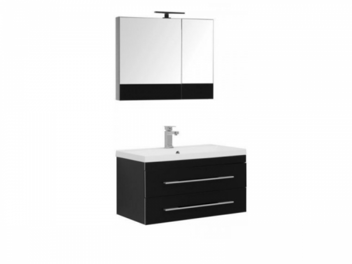 Комплект мебели для ванной Aquanet Верона NEW 90 подвесной