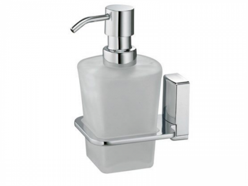 Дозатор для жидкого мыла стеклянный, 300 ml К-5099