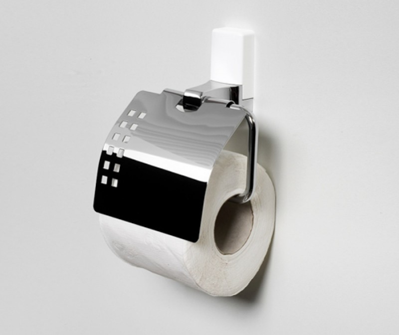 Держатель туалетной бумаги с крышкой К-5025