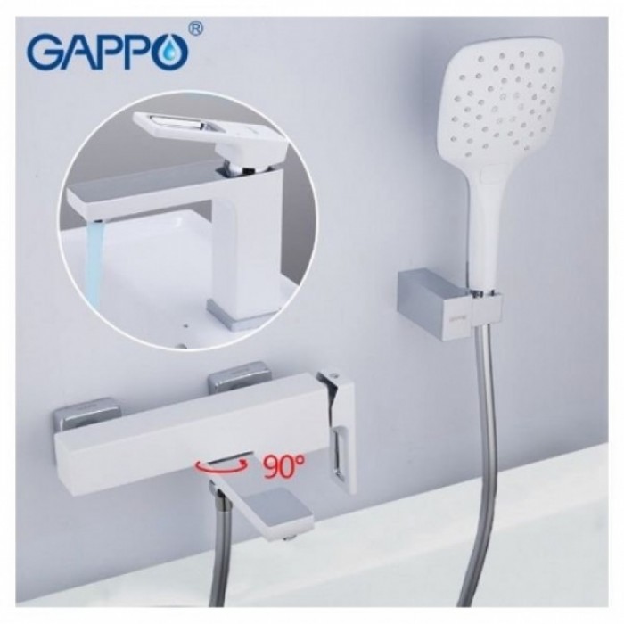 Смеситель для ванны Gappo Futura G3217-8