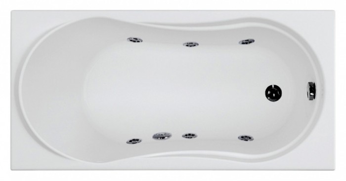 Ванна акриловая Aquanet Corsica 150x75