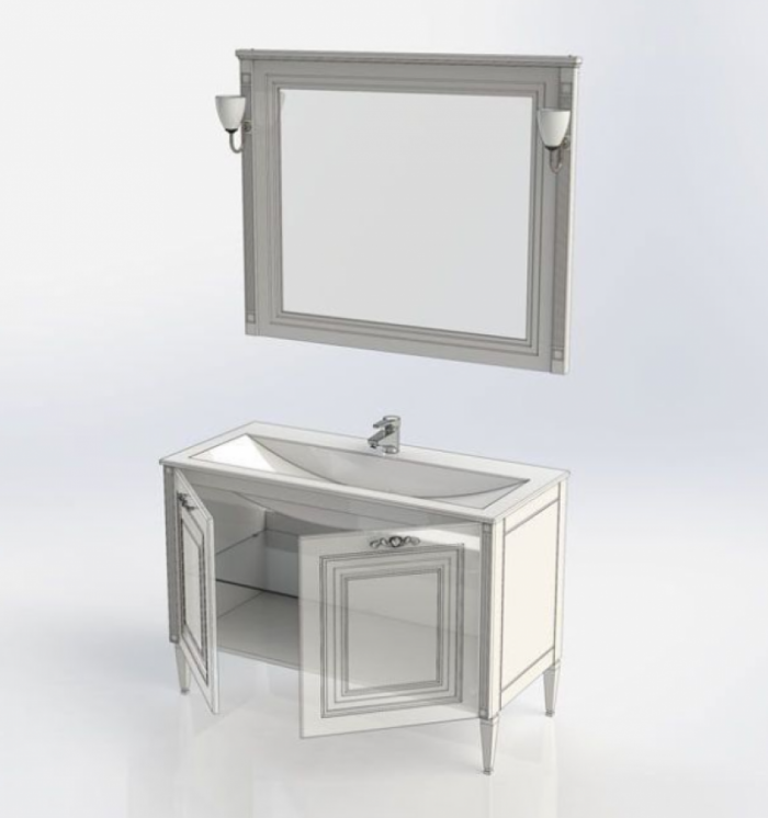 Мебель для ванной Aquanet Паола 120