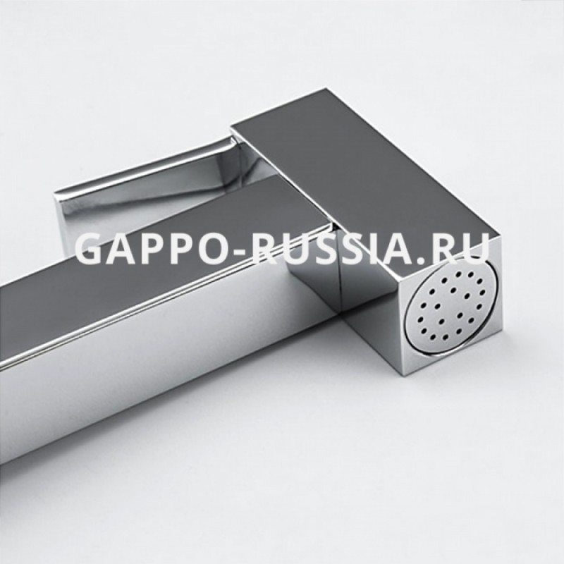 Встраиваемый термостатический смеситель с гигиеническим душем Gappo G7207-40