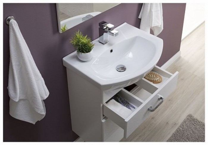 Мебель для ванной Aquanet Ирис 60 белый