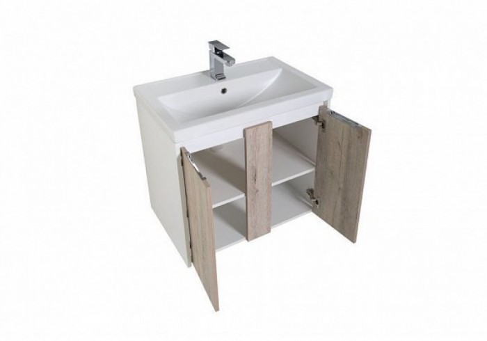 Мебель для ванной Aquanet Клио 70 дуб кантри/белый