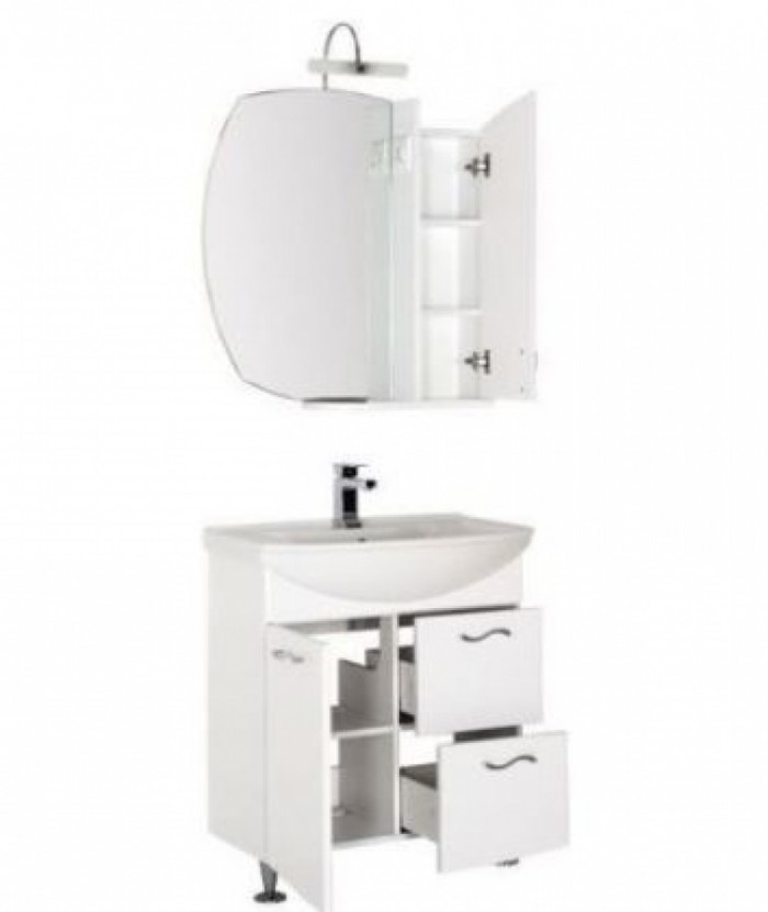 Комплект мебели для ванной Aquanet Моника 75