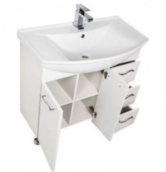 Комплект мебели для ванной Aquanet Моника 85