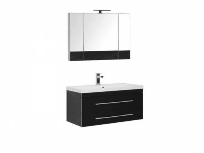 Комплект мебели для ванной Aquanet Верона NEW 100 подвесной