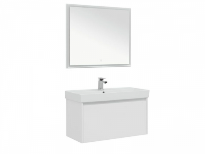 1Мебель для ванной Aquanet Nova Lite 90 (NEW)!