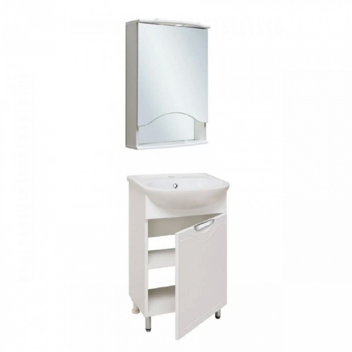 Комплект мебели для ванной Runo Фортуна 50