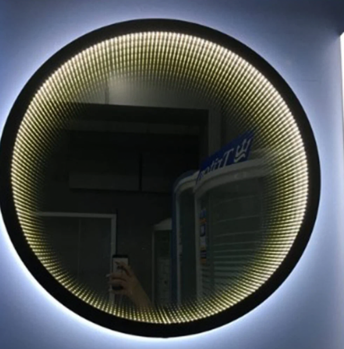 Зеркало Континент Infinity LED D600 с туннельной подсветкой