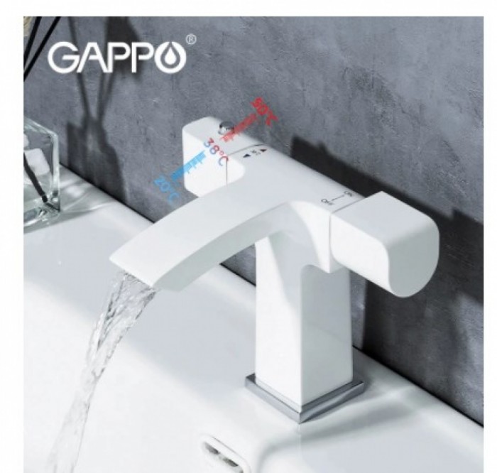 Смеситель для раковины с термостатом GAPPO G1007-50